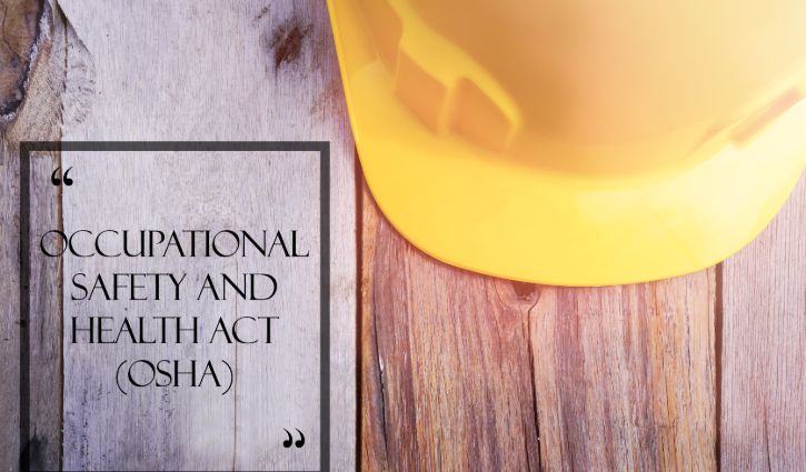 Occupational Safety & Health (OSH). Safety & Health at Workplace Concepts.