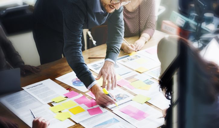 Business People Planning Strategy Analysis Office Concept