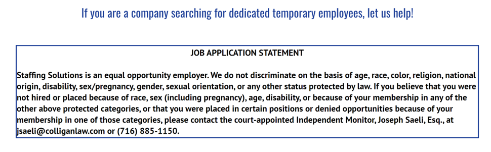 Lawsuit - IT & Engineering Staffing Resources Lawsuit